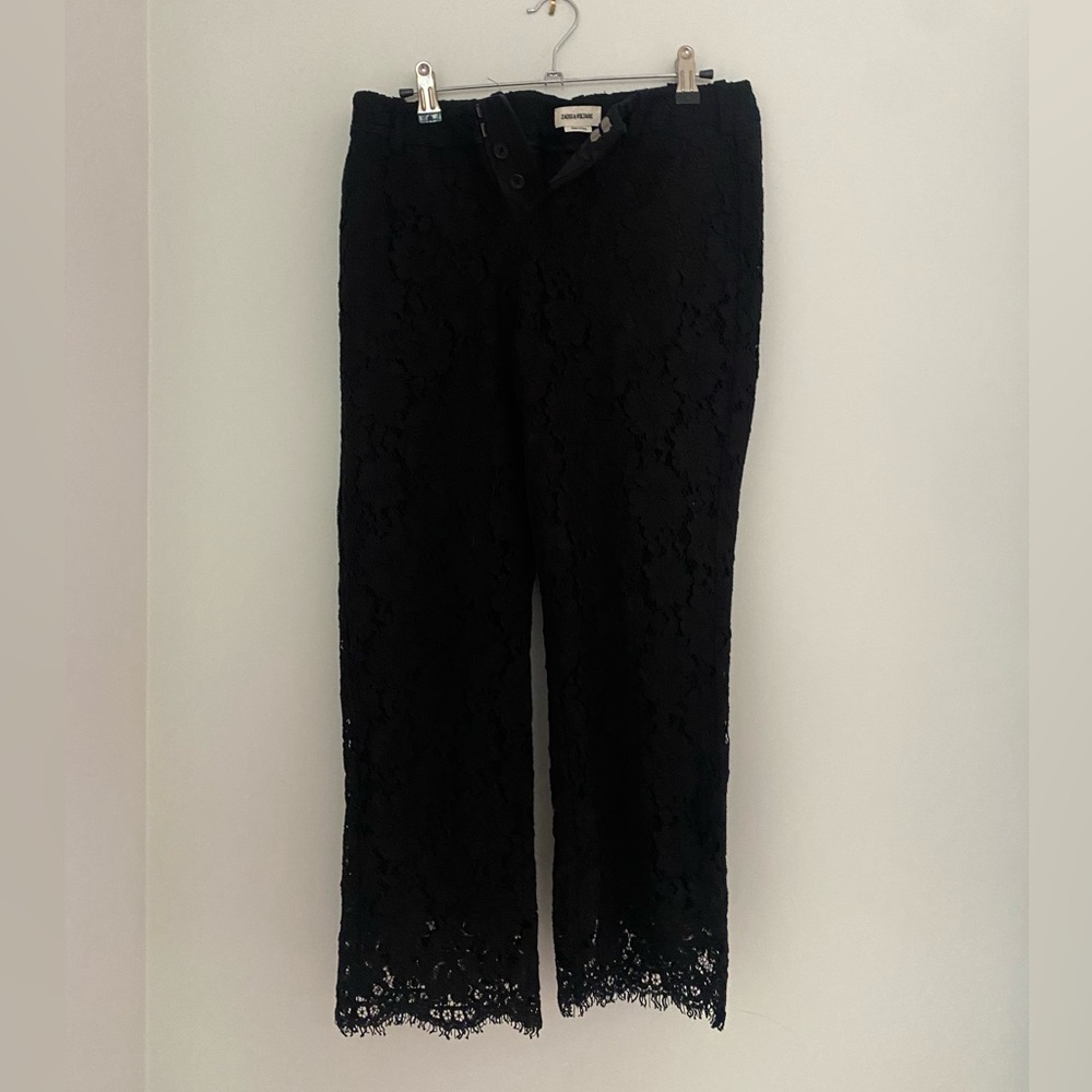 Zadig& volotaire lace black plants